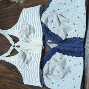 Cacique front closure wireless bra